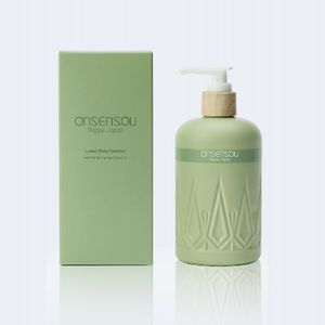 ONSENSOU 온천 조류 추출물 배합 바디 워시 300ml 보습 성분들이 아로마틱 플로랄의 향기 파라벤·실리콘 프리