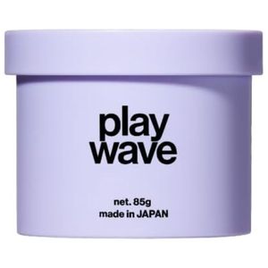 LIPPS Play Wave 85g กลิ่นแอปเปิ้ลกรีน - แว็กซ์จัดแต่งทรงผมสำหรับผมดัด ผมลอน เพิ่มความเงางาม สำหรับผมผู้ชาย
