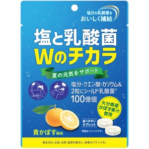 UsukiChemical Salt and Lactic Acid Bacteria Double Power Yellow Kabosu Flavor 44g
