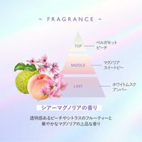 COSMETEX ROLAND Airy & Easy Melty Repair Shampoo, Sheer Magnolia Scent