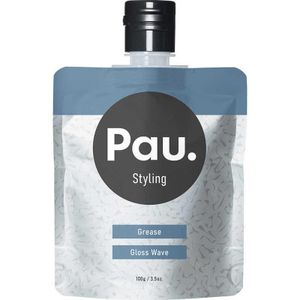 柳屋本店 パウ ヘアグリース グロスウェーブ 整髪料 ペアー＆フリージアの香り