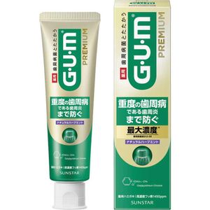 선스터 GUM 껌 프리미엄 치과 페이스트 NATURAL 허브 민트