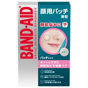 バンドエイド 顔用パッチ 16枚
