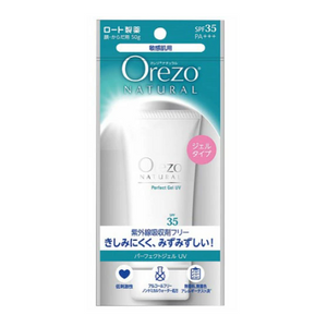 ROHTO Orezo NATURAL Perfect Gel UV 50g