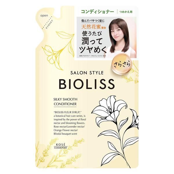 KOSÉ 메포트 SS 비오리스 플룰 시럽 헤어 컨디셔너(실키 스무스) 리필용