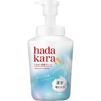 Lion Hadakara Moist Body Care Soap, Foaming Type, Creamy Soap Scent (Main Unit)
