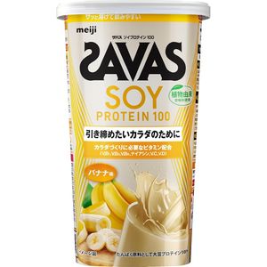 SAVAS/사바스 소이 단백질 100 바나나 맛 196g