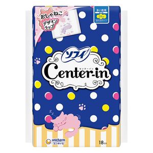 センターイン ふわふわ 多い夜用 羽つき 29cm 18枚入