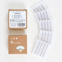 "Eight-tenths Incense: Sandalwood & Agarwood" and "Incense Stand Iori Leaf" [Silver]