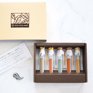 [Gift Set of Bottled Incense] Tea Leaf Incense