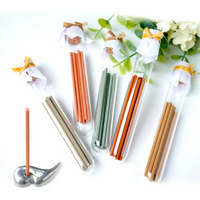 [Gift Set of Bottled Incense] Tea Leaf Incense