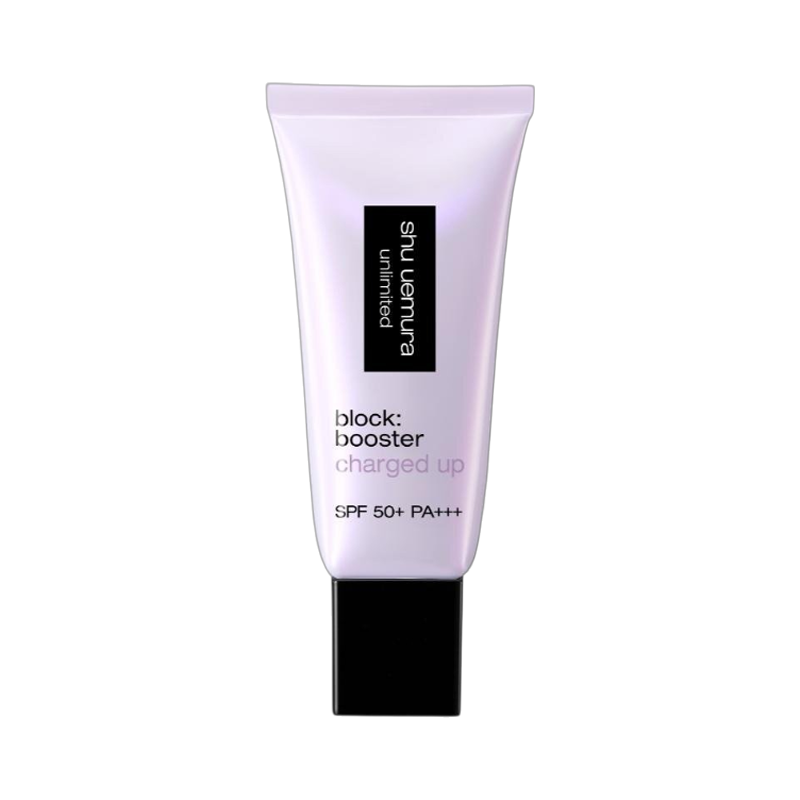 shu uemura アンリミテッド ブロック:ブースター アドバンスト / SPF50+ / PA+++ / 本体 / アイシー モーヴ / 30mL