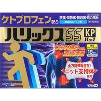 【指定第2類医薬品】ハリックス55KPパップ 18枚