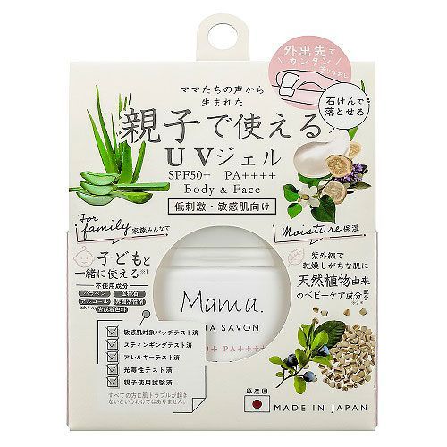 Mama Aqua Savon UV 保湿凝胶 - 花香