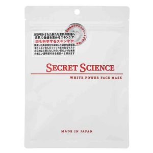 秘密科學白皙煥顏面膜（10片裝）