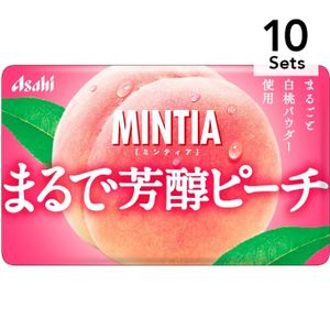 【10盒装】 MINTIA浓郁桃子味 50片装