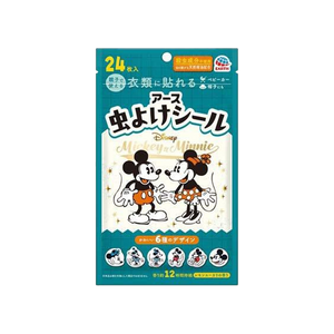 Insect repellent stickers, Mickey & Minnie, 1 pack (24 stickers)