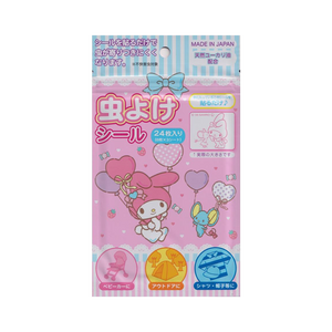 Santan Insect Repellent Stickers - My Melody (24 pieces)