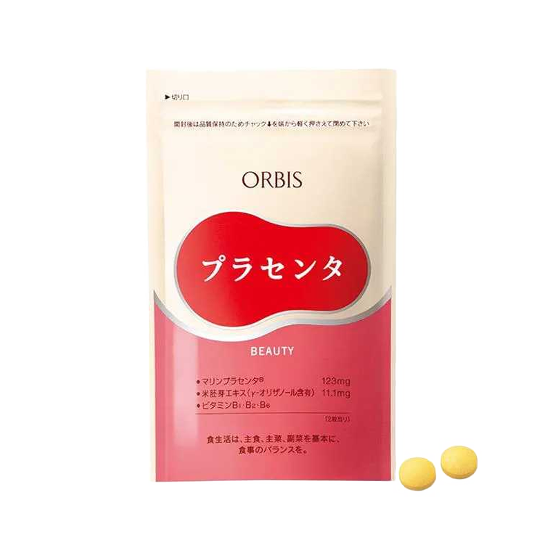 ORBIS Placenta 30-day supply, 1 bag (60 capsules)