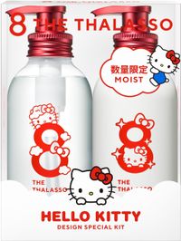 8 THE THALASSO Hello Kitty Special Design Shampoo & Treatment Set