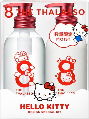 8 THE THALASSO Hello Kitty Special Design Shampoo & Treatment Set