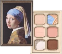 MilleFee Painting Eyeshadow Palette (13 Girl with a Pearl Earring) 6-Color Eye Makeup Palette
