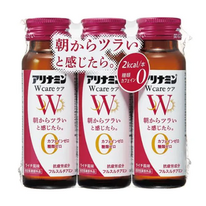 Alinamin Pharmaceutical 아리나민 W케어 50mL×3개【지정 의약 부외품】