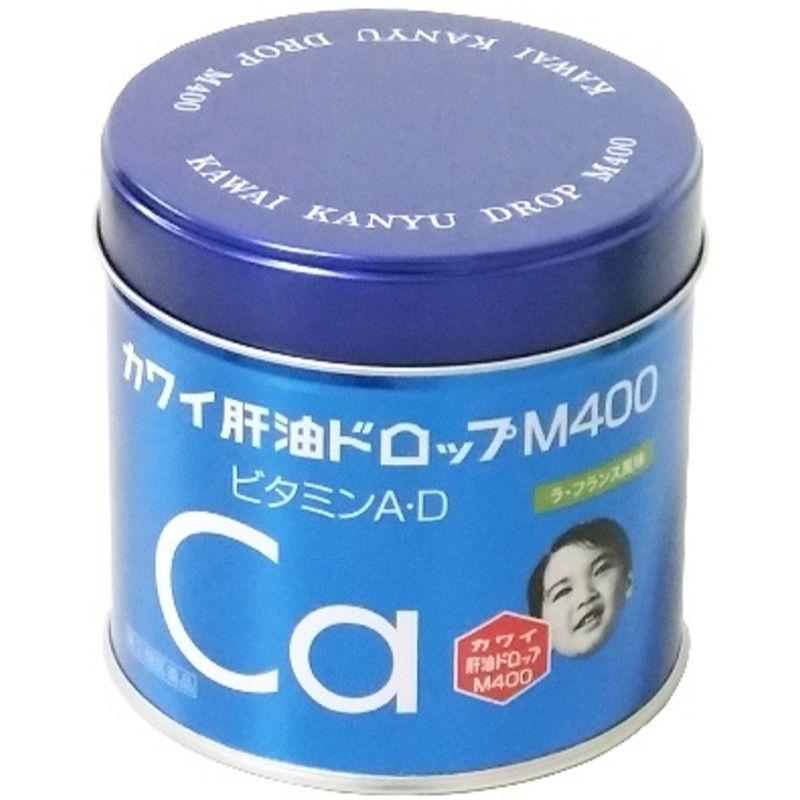 【指定第2類醫藥品】KAWAI肝油滴劑 M400 180 片