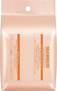 SEA BREEZE Face & Body SEA BREEZE , Soap Scent, 30 sheets x 3 Set of(Individual JAN: 4550516475473)