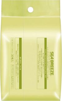 海风面部及身体SEA BREEZE，马鞭草清凉型，30片 x 3包（独立包装 JAN: 4550516475480）