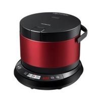 Hitachi IH Rice Cooker for Overseas Use (220V-230V Specification), 4-cup Capacity, Metallic RED, RZ-WS4Y-R