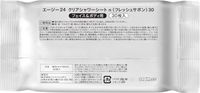 Ag DEO 24 CLEAR Shower Sheets Fresh Soap 30 sheets x 3 Set of Cooling Deodorant Body Sheets