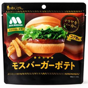 味源摩斯汉堡薯条照烧汉堡浓郁美味