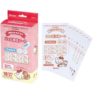 SKATER Gel Cooling Sheets - Hello Kitty: Your Always-With-Your-Best Friend