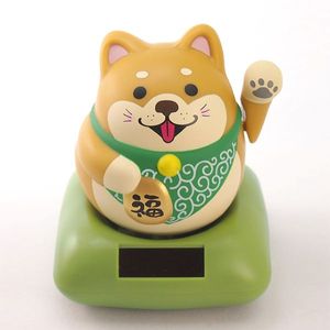 Solar-powered lucky dog Shiba Inu RC-15SD