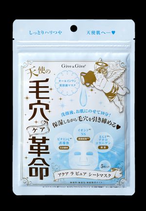Give&Give Pore Revolution Aqua La Pure Sheet Mask ( 5 sheets)