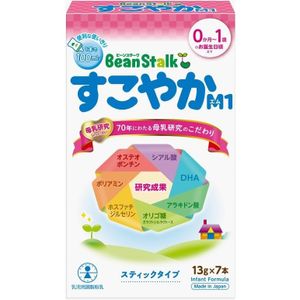 ขนมแท่ง Beanstalk Sukoyaka M1 ขนาด 13 กรัม x 7 แท่ง