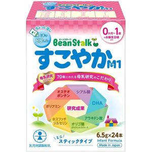 ขนมแท่ง Beanstalk Sukoyaka M1 ขนาดเล็ก 6.5 กรัม x 24 แท่ง