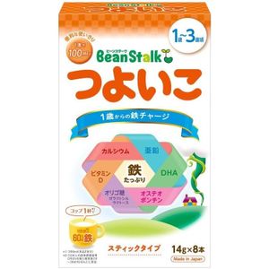 ขนมแท่งรสถั่วฝักยาว Tsuyoko ขนาด 14 กรัม x 8 แท่ง