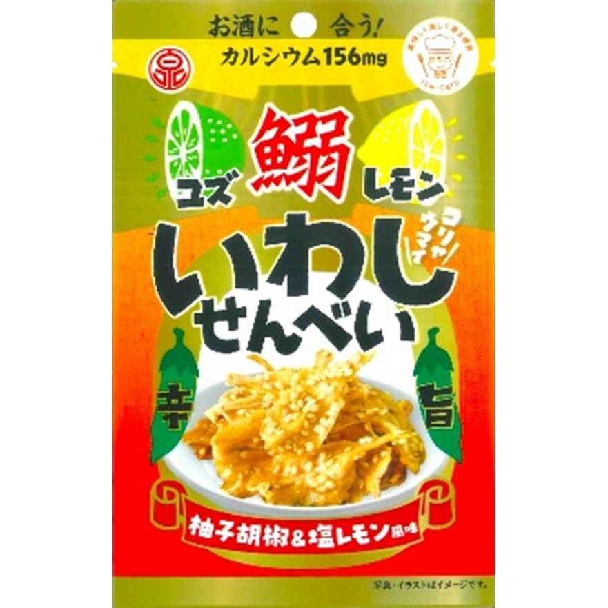 柚子檸檬口味沙丁魚脆片，13克