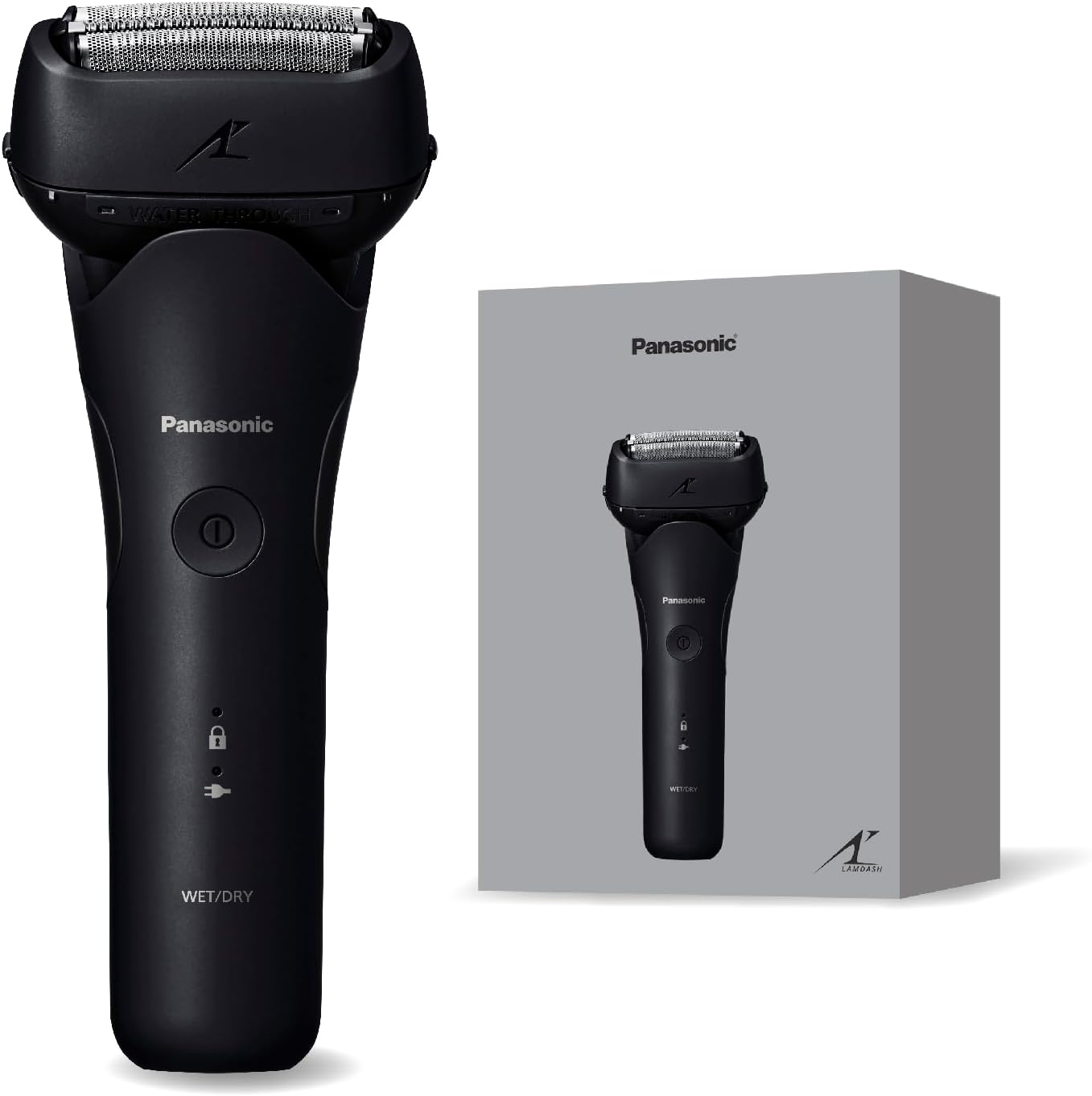 Panasonic LAMDASH 3-Blade Electric Shaver ES-L320W-K ｜ DOKODEMO