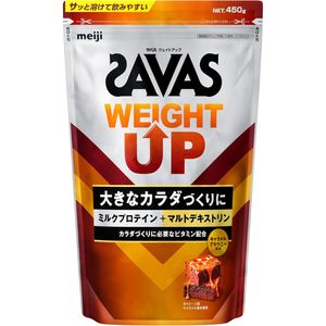 SAVAS/사바스 웨이트 업 캐러멜 브라우니 맛 450g