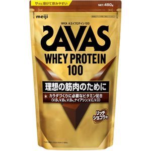 SAVAS/사바스 유청 단백질 100 리치 초콜릿 맛 450g