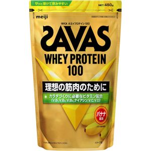 SAVAS/사바스 유청 단백질 100 바나나 맛 450g
