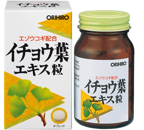 ORIHIRO Orihiro NL銀杏葉提取物晶盒240片劑