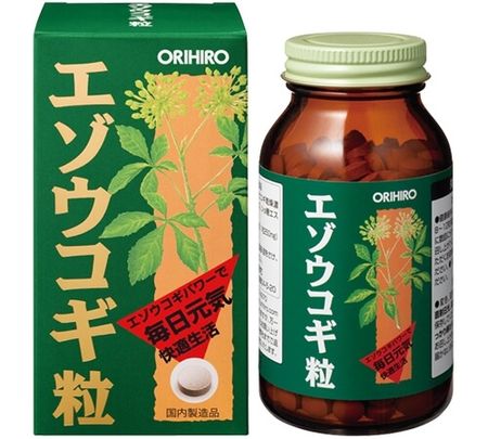 オリヒロ　エゾウコギ粒　４００粒