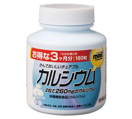 オリヒロ　チュアブルカルシウム　１８０粒
