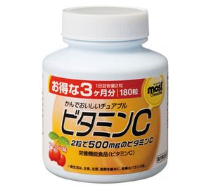 Orihiro咀嚼片維生素C 180片