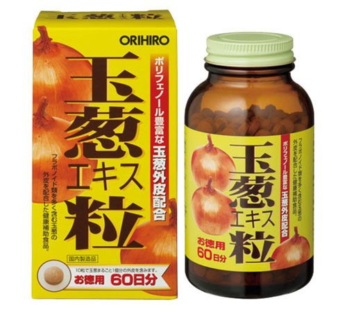 Orihiro onion extract grain economical 600 tablets