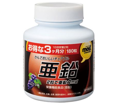 オリヒロ　モスト　亜鉛　１８０粒